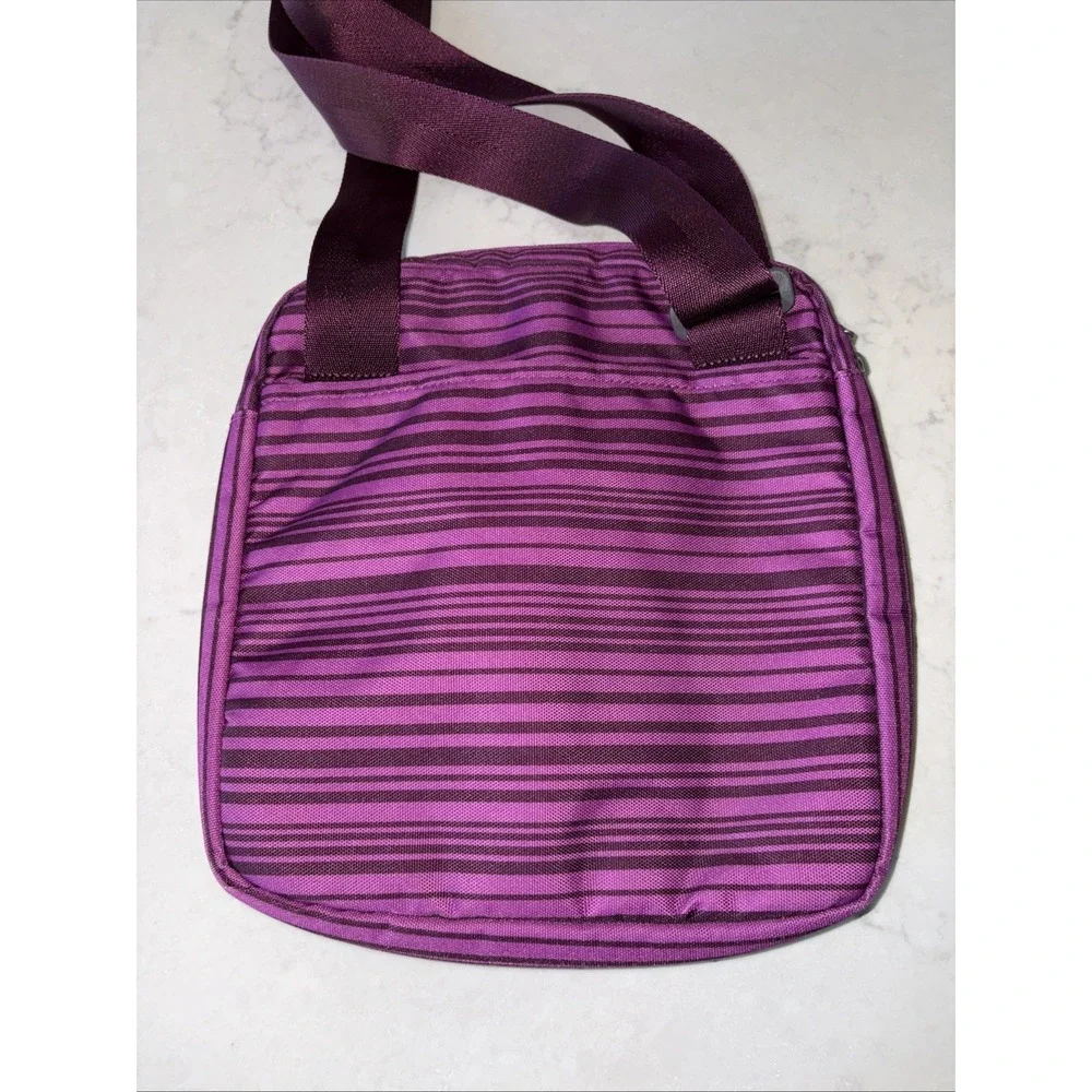 Eddie Bauer Purple Insulated Purse Satchel Lunch Messenger Bag Camping School‎
